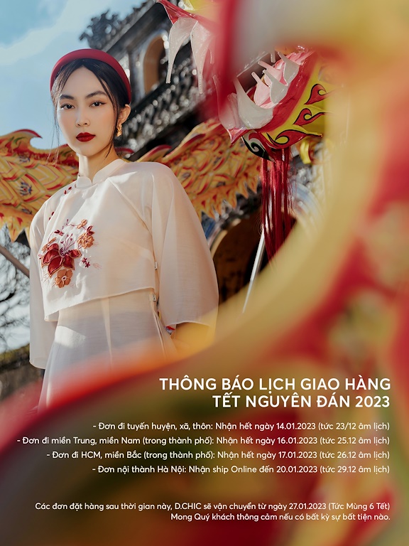 THÔNG BÁO LỊCH GIAO HÀNG ONLINE TẾT NGUYÊN ĐÁN 2023